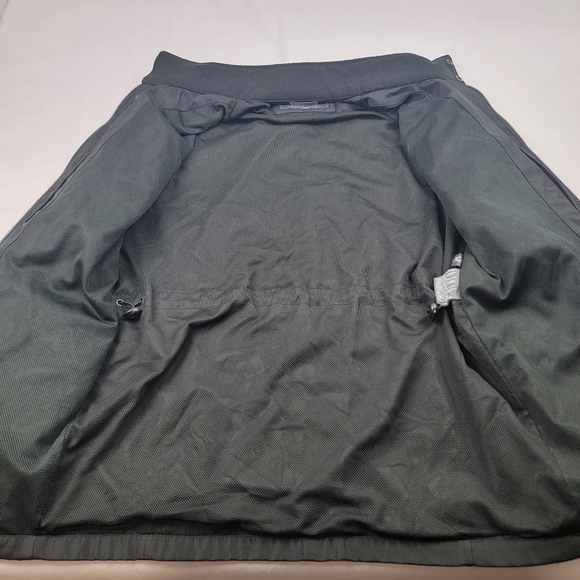 Kenneth Cole Reaction black lined utility jacket with zipper details - Picture 5 of 6